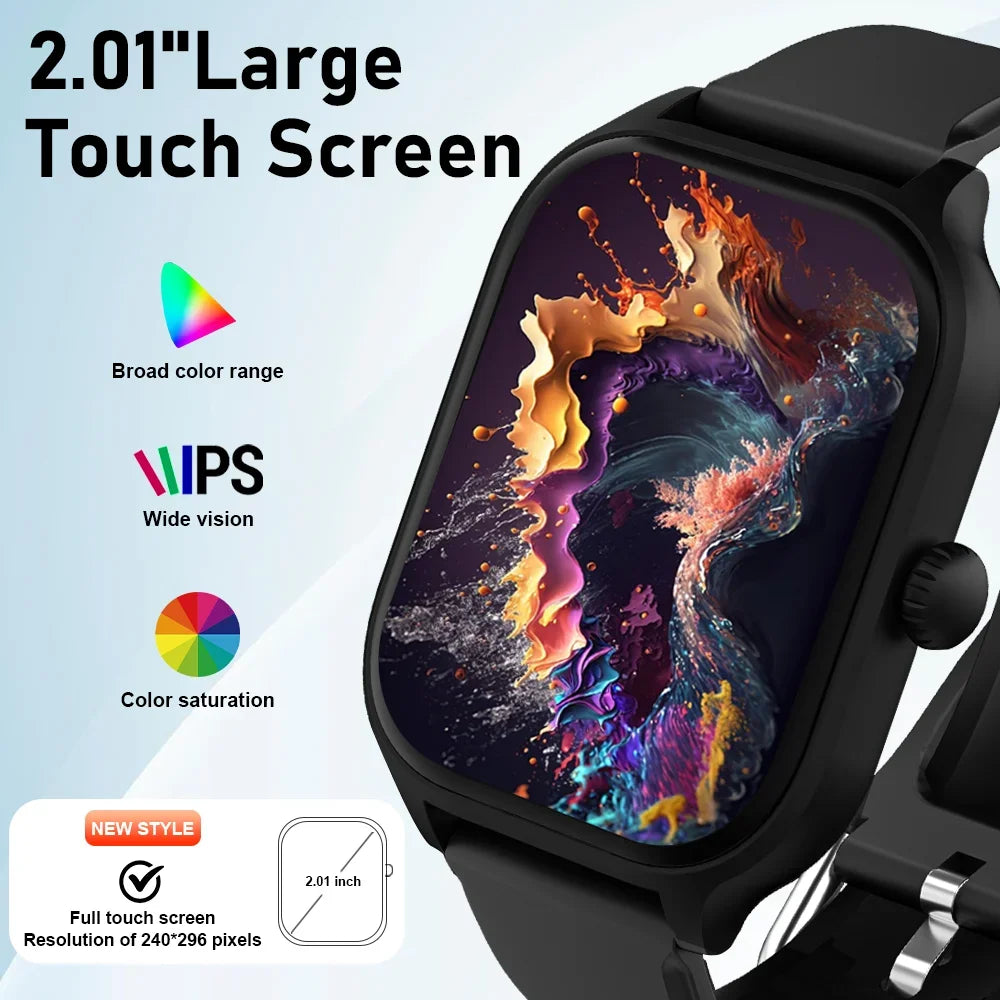 CHAONB Y68 Montre Connectée – Tracker Fitness avec Appels Bluetooth & Suivi Santé