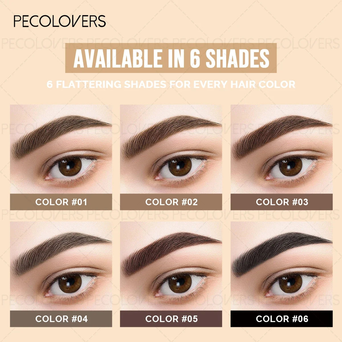 Crayon Sourcils 3D Wild – Crème Waterproof | Séchage Rapide & Longue Tenue