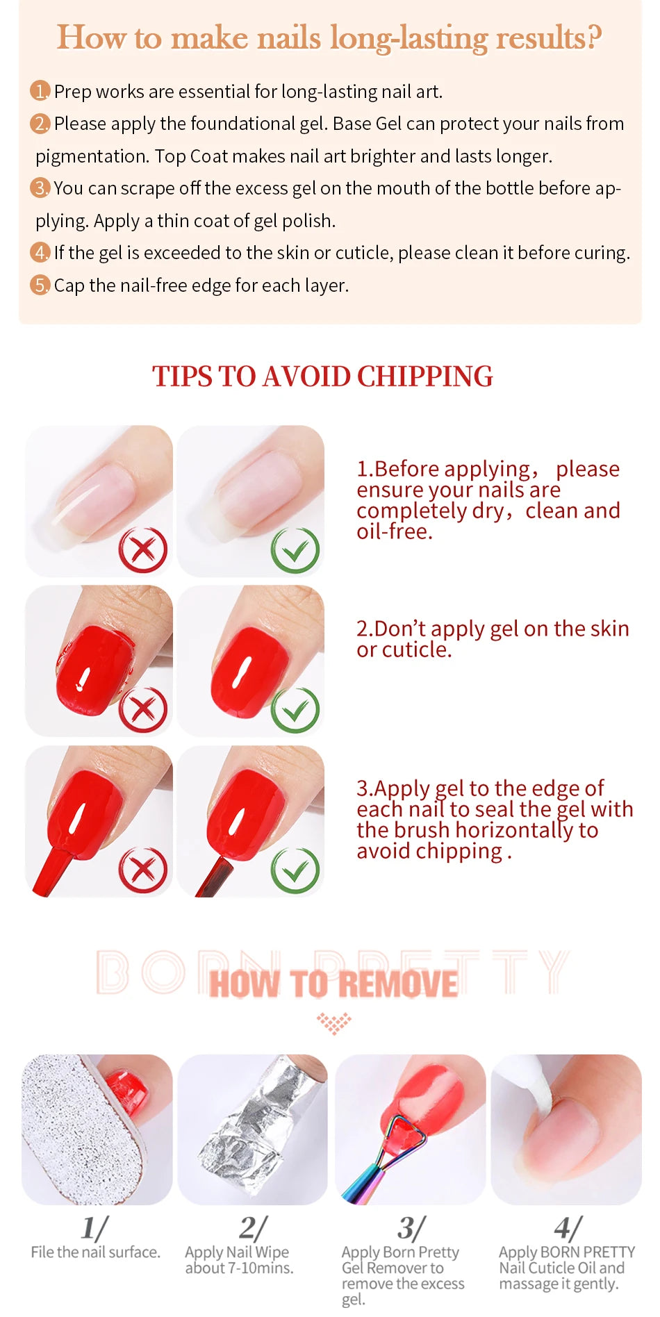 BORN PRETTY 30ml Rhinestones Glue Nail Gel Polish For Manicure Transparent Nail Art Sticky Gel Strong Jewelry Decorations
