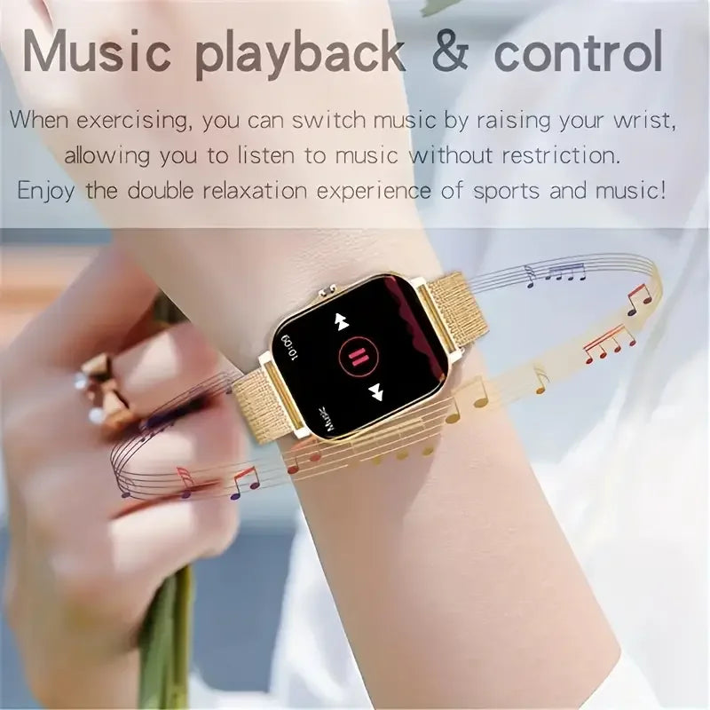 Montre Connectée KESHUYOU - Écran 1,69", Appels Bluetooth, Suivi Santé Complet, Étanche