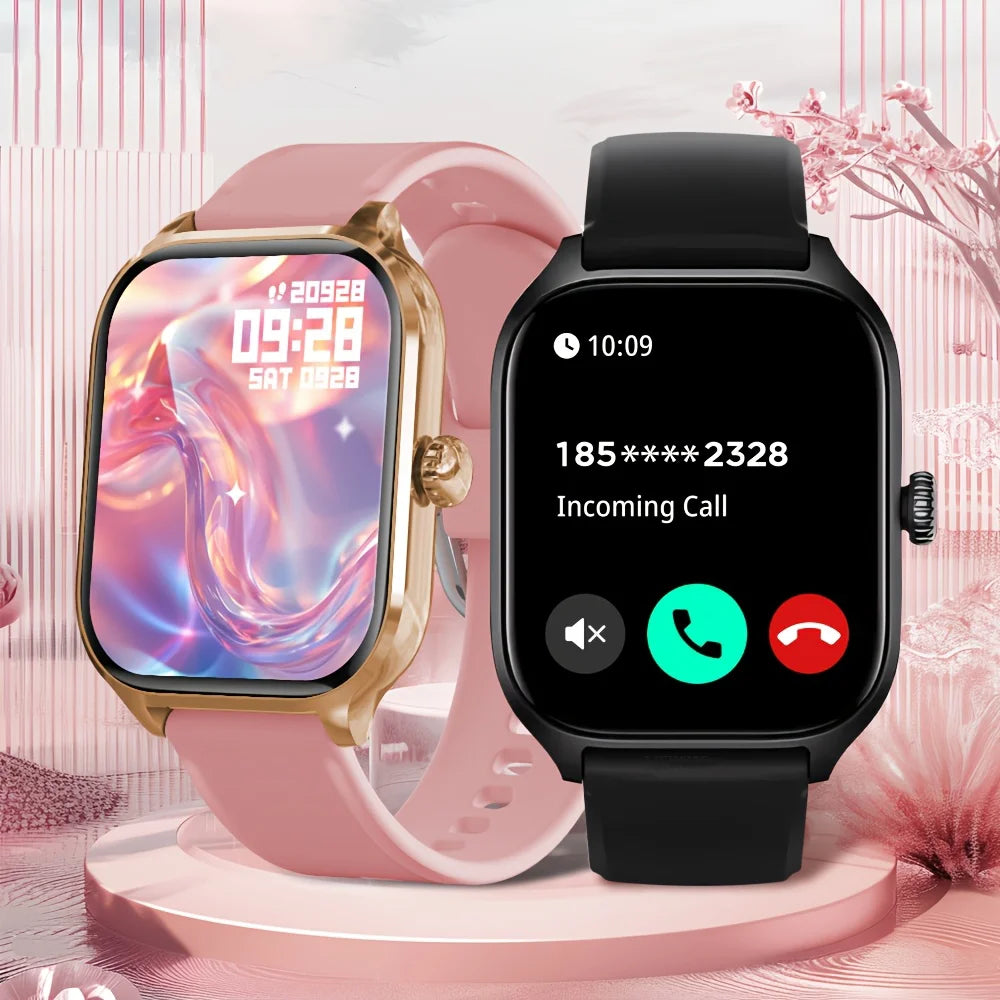 CHAONB Y68 Montre Connectée – Tracker Fitness avec Appels Bluetooth & Suivi Santé