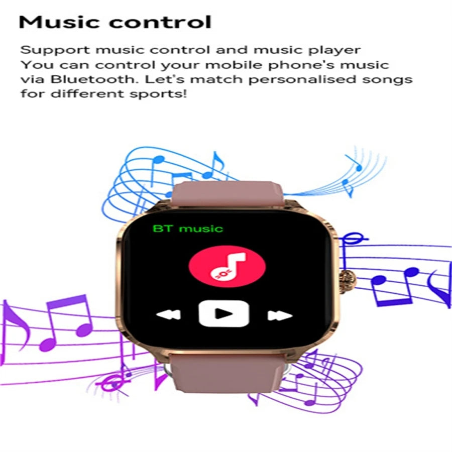 CHAONB Y68 Montre Connectée – Tracker Fitness avec Appels Bluetooth & Suivi Santé